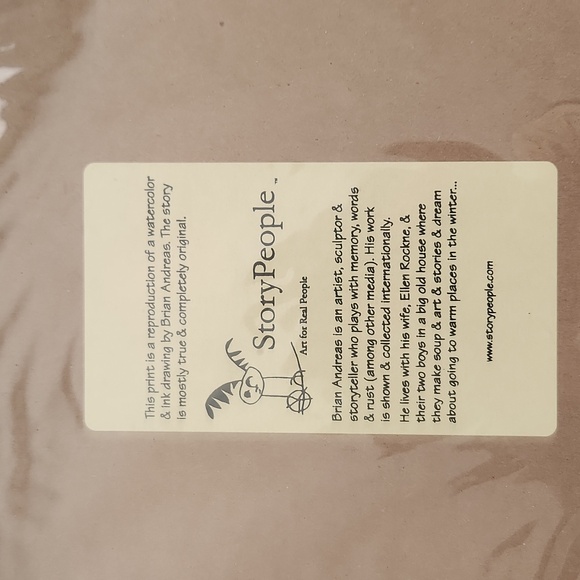 "Making Room" Inspirational Color Wash Print - Picture 3 of 4